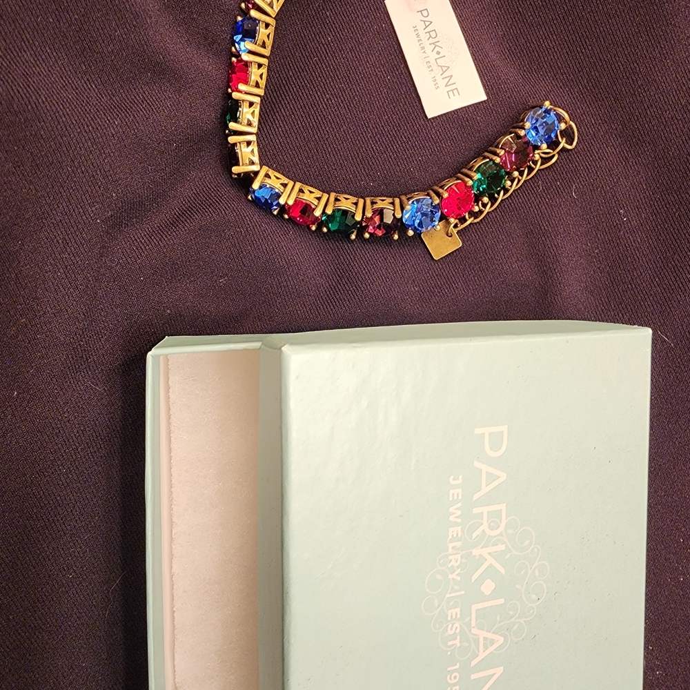 Park Lane Multicolor Crystal Bracelet - Picture 2 of 2